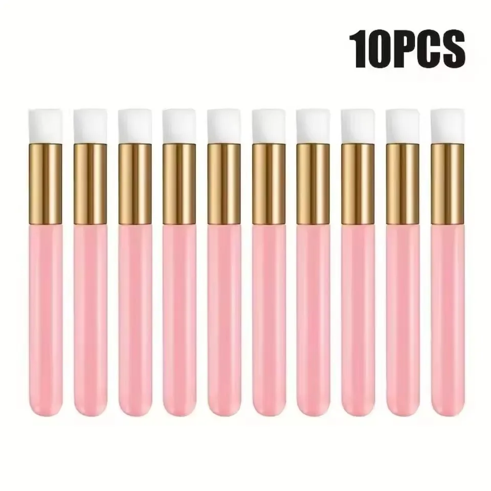 Zachte haren Wimperreinigingsborstel Dual-Ended Peel Off Design Lash Shampoo Borstel Ergonomisch handvat Compact formaat