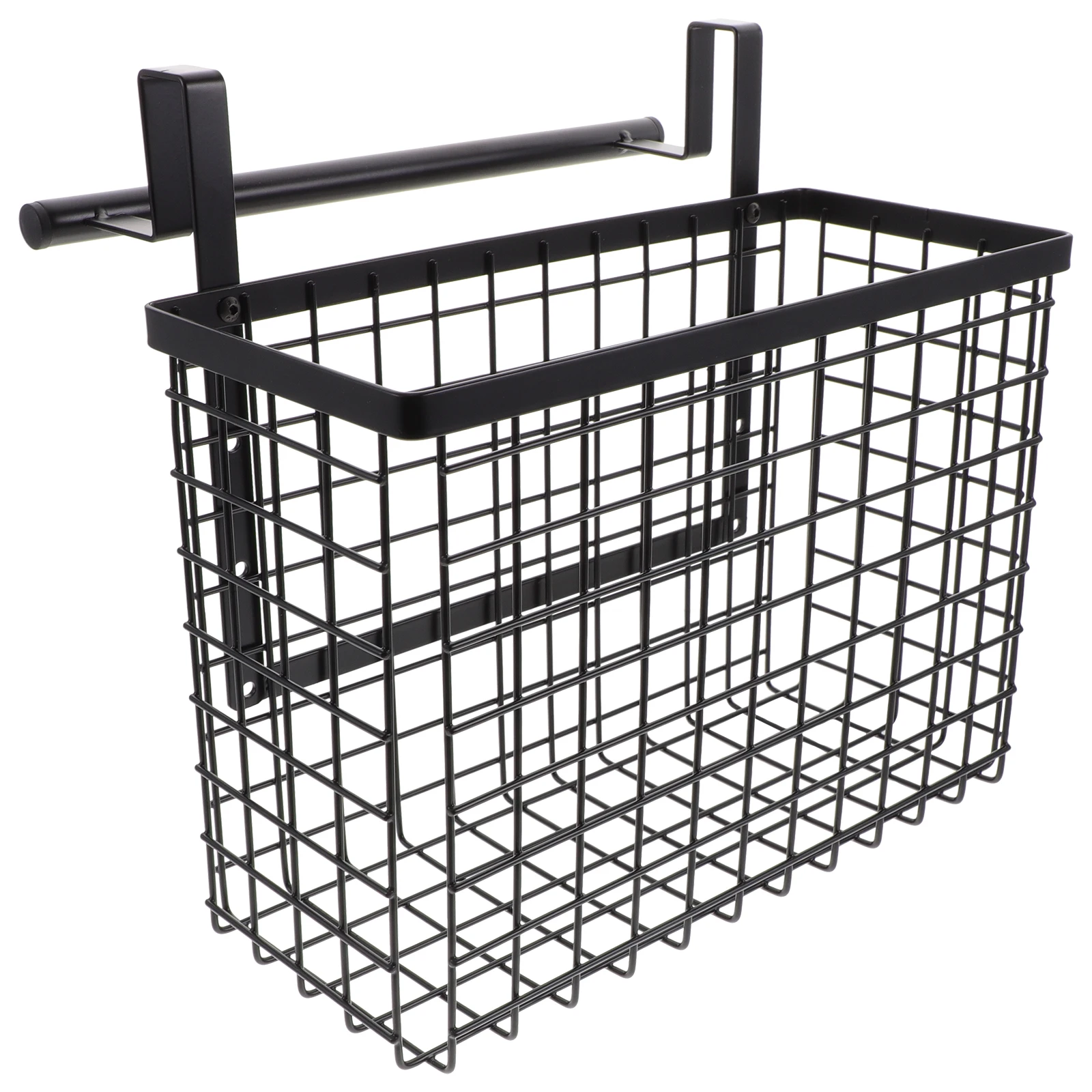

Wall Mounted Vegetable Box Tall Basket Hanging Multifunctional Rack Wire Baskets Organizer Cupboard Carbon Steel Non