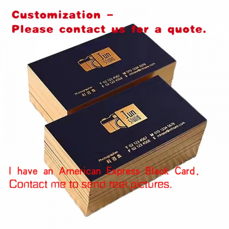 

на заказ. Черно-белая визитная карточка на заказ с фольгой и картонной художественной бумагой с необычным покрытием