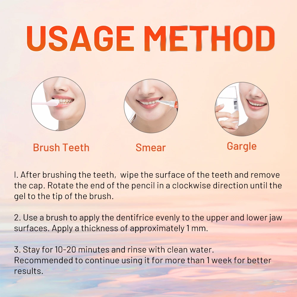 MeiYanQiong Очищение полости рта Отбеливающая эссенция для зубов эффективно удаляет зубной камень Чистка зубов Гигиена полости рта Стоматологические инструменты Уход за полостью рта