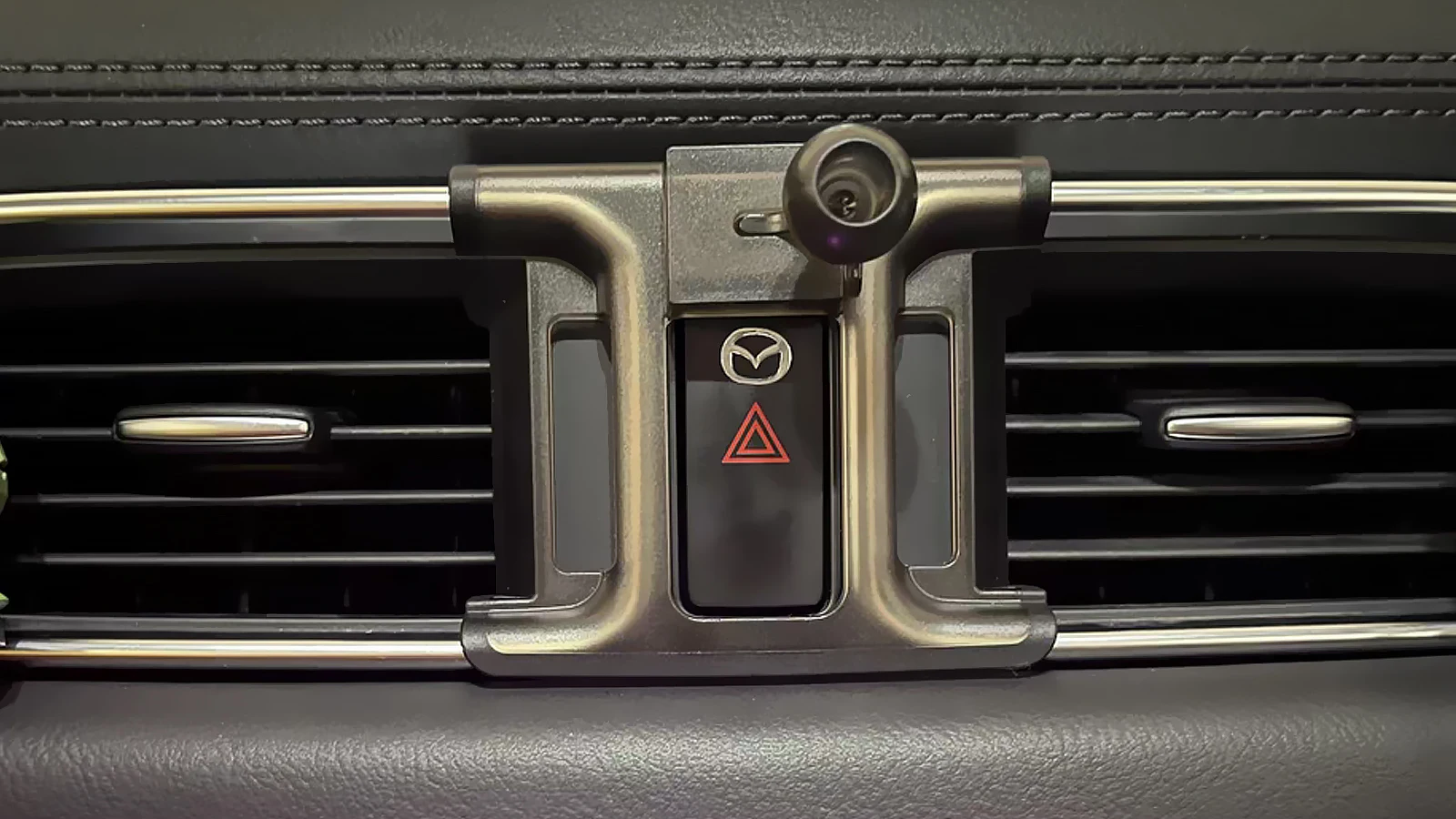 Maßgefertigte Magnetische Handyhalterung mit Luftstromkühlung für Mazda CX5 KF 2017-2023 2024 2025 CX-5, 360° Drehbar ° Schwenkbare Halterungsbasis – Detail 8