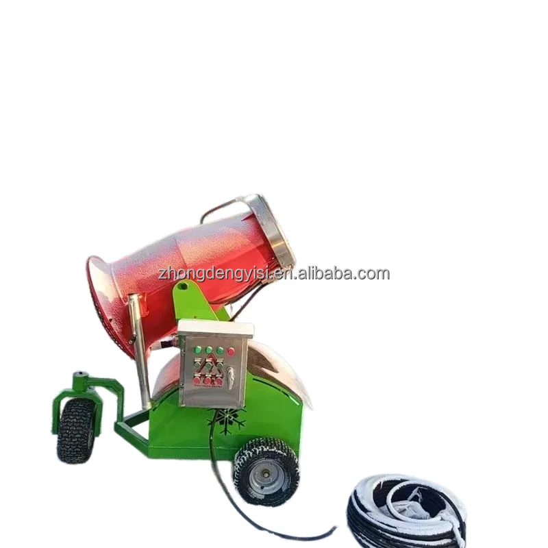 Automatic Snow Spray Making Machine Ski Resort Snow Maker Cannon Fan Generator Shed view 5