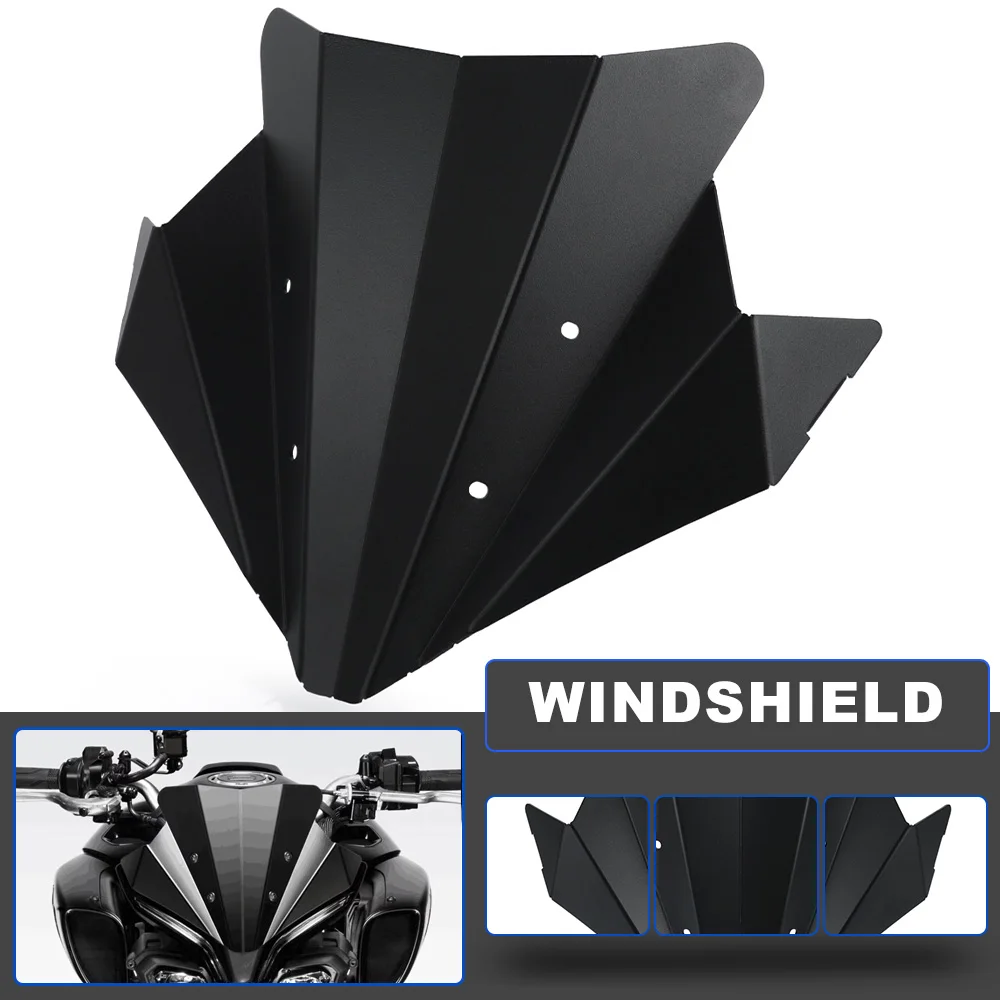 

For Yamaha MT10 MT-10 SP MT10-SP 2022 2023 2024 Motorcycle Windshield Windscreen Cover Protection Wind Shield Deflector