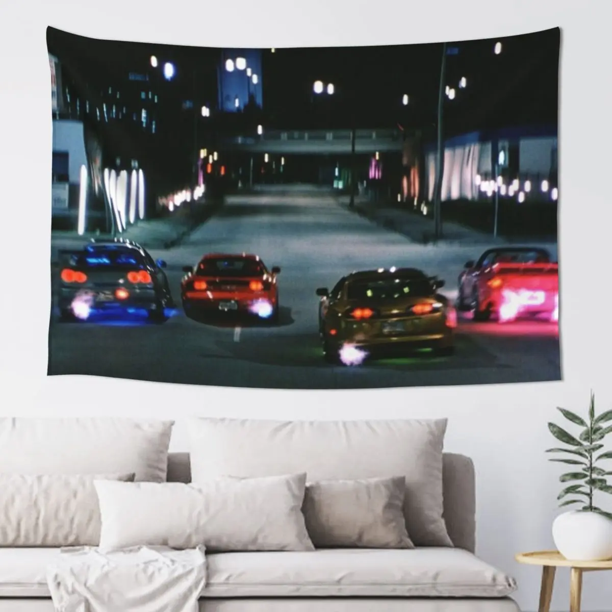 

Night Road Race Tapestry Wallpapers Home Decor Home Supplies Bed Room Decoration Tapestry
