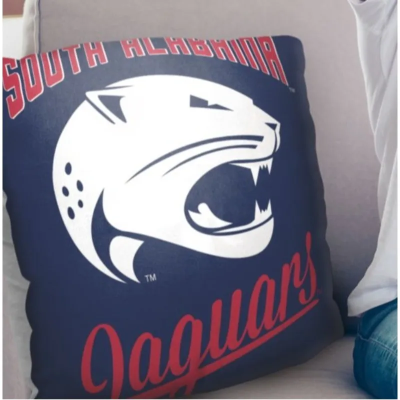 

South Alabama Jaguars Alumni Pillow College Team Decorative Cushion