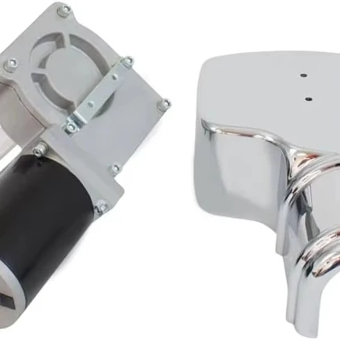 #New 12V 600W 40rpm Roll Tarp Worm Gear Motor for Truck Tarpaulin System Steel Material for Dongfeng and Jiefang Truck Models