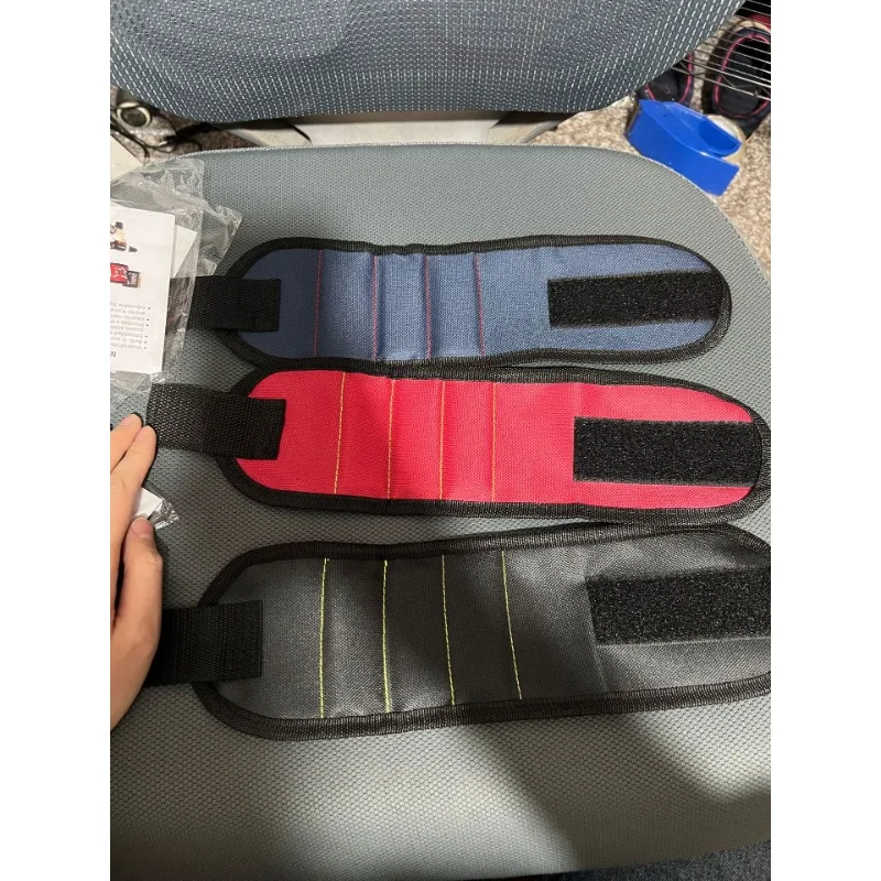 أداة تنظيم المعصم للأظافر بالشفط المغناطيسي القوي، أدوات حديدية مغناطيسية قوية، ملحقات المسمار، سوار معصم مغناطيسي