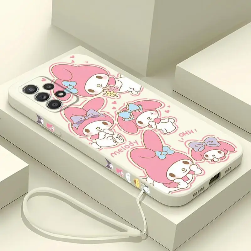 

My Melodyy Cartoon Cute Girl Case for Samsung Galaxy A52 A55 A54 A25 A16 A15 A14 A12 A53 A34 A71 A13 A23 A51 Funda Phone Cover