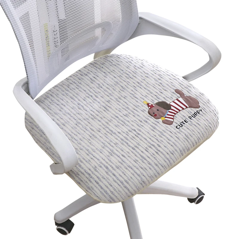 Office Chair Cover New 2026 Computer  Cushion Protector Study Swivel Chair Cover Four Seasons Universal Silicone Particle...