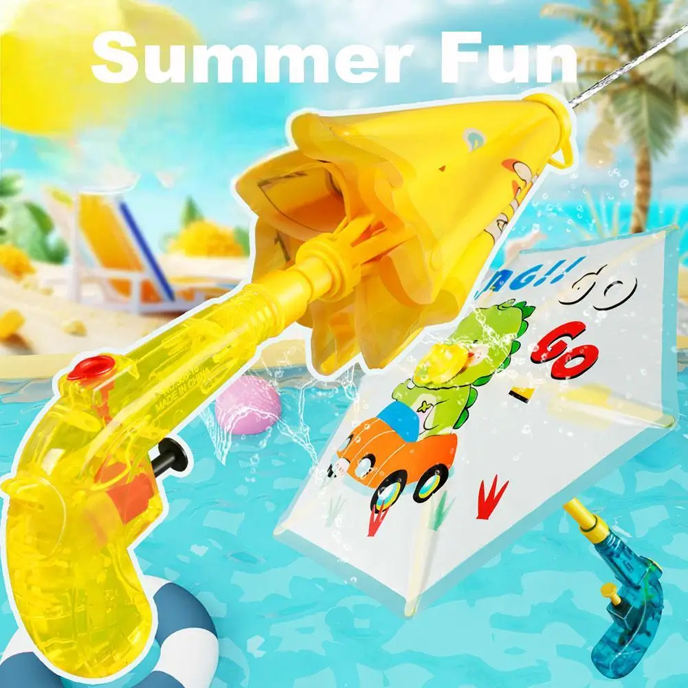 

Cute Cartoon Children's Umbrella Water Gun Toy Swimming Pool Summer Cooling Water Spray Toy