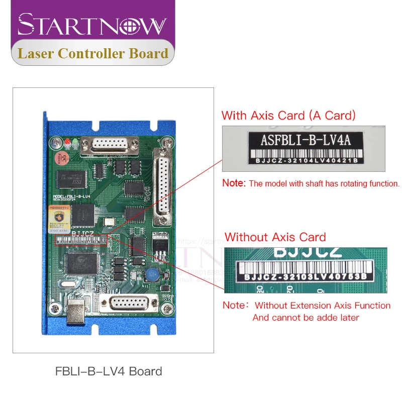 Startnow Laser Marking Machine Controller Card JCZ Control Board Ezcard System LMCV4-DIGIT-M FBLI-B-LV4 Fiber CO2 UV DIGIT Card