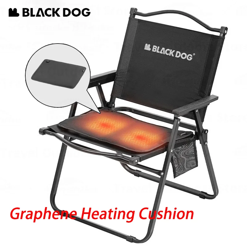 

Naturehike Blackdog Graphene Heating Cushion Camping Chair Cover Four Gear Adjustment Waterproof Office Seat Cushion Heating Pad