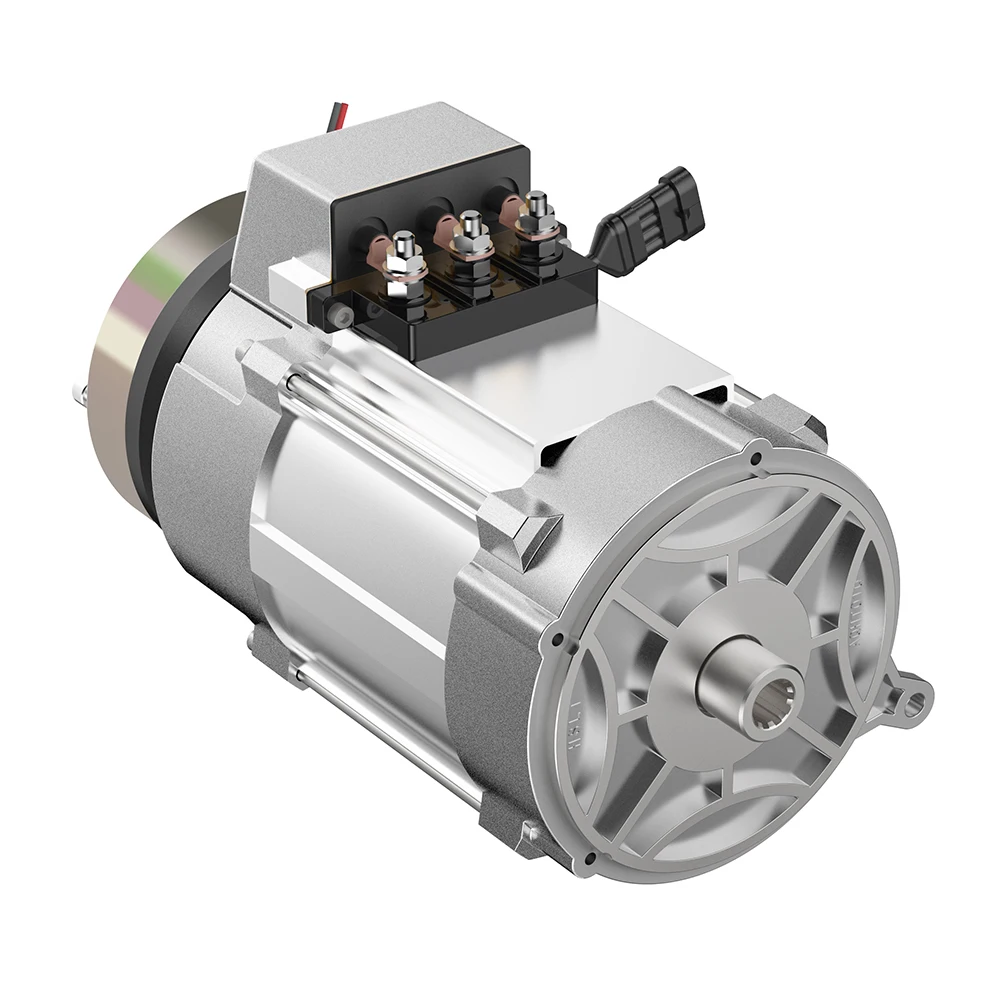 48V 4kW 5kw High Efficiency AC Motor Model AQHT44101BXL90 for Golf Cart Electric Drive Engines