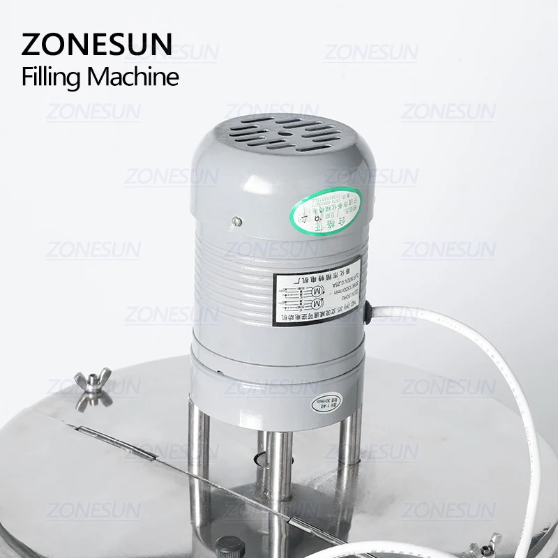 ZONESUN Lipstick Lip Balm Lipgloss Heating Filling Machine Mixing Heater Tank Chocolates Crayon Handmade Soap Fillier ZS-GTL15L