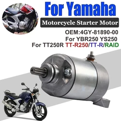 Motorcycle Parts Starter Electrical Engine Starter Motor for Yamaha 4GY-81890-00 YBR250 YBR 250 YS250 TT250R TT-R250 TT-R RAID