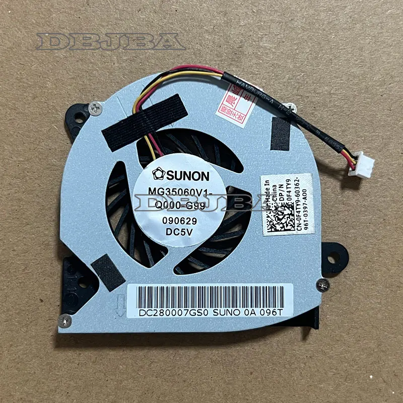 

Laptop CPU Cooling Fan For DELL Inspiron 11Z 1110 MG35060V1-Q000-G99 DC280007GS0 0F4TY9 F4TY9 5V 0.25A