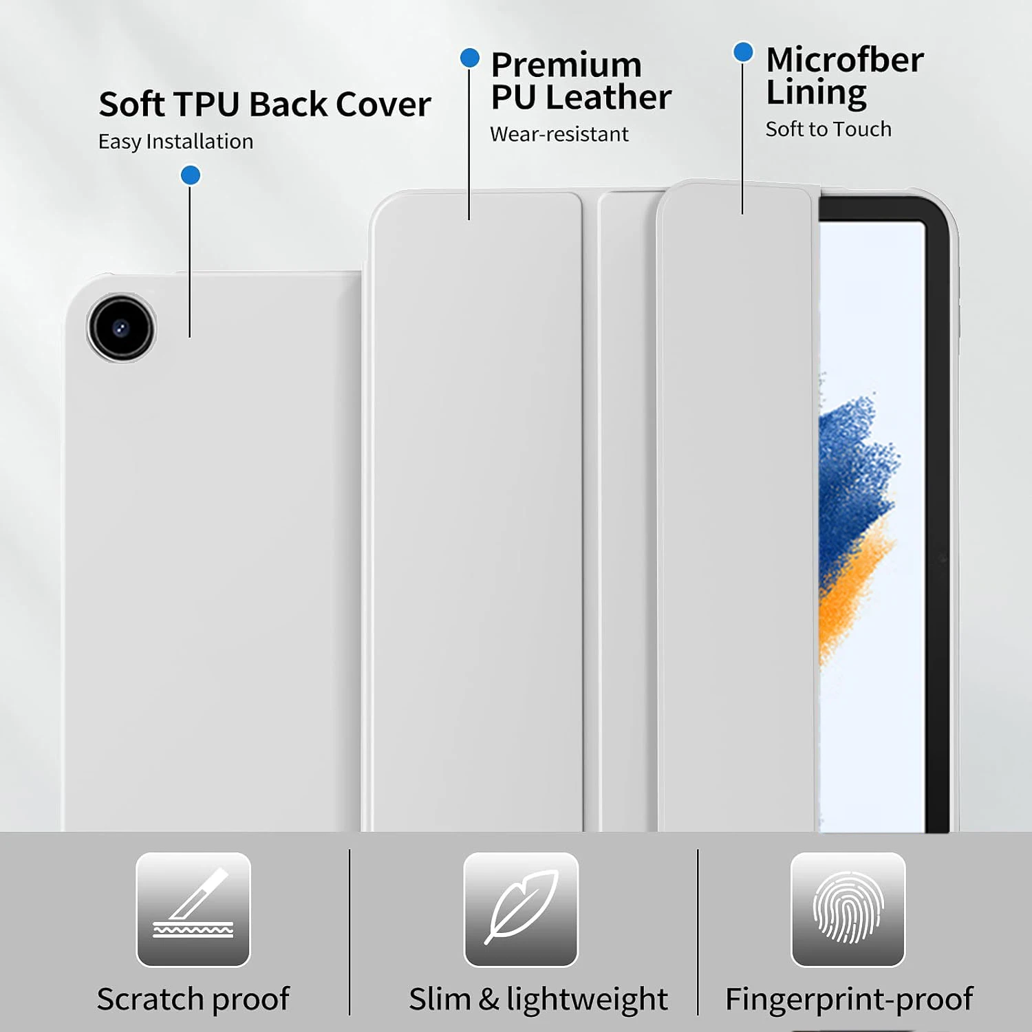 Thumbnail 4 - #34 Latest Samsung Galaxy Tab A8 Cases Offers