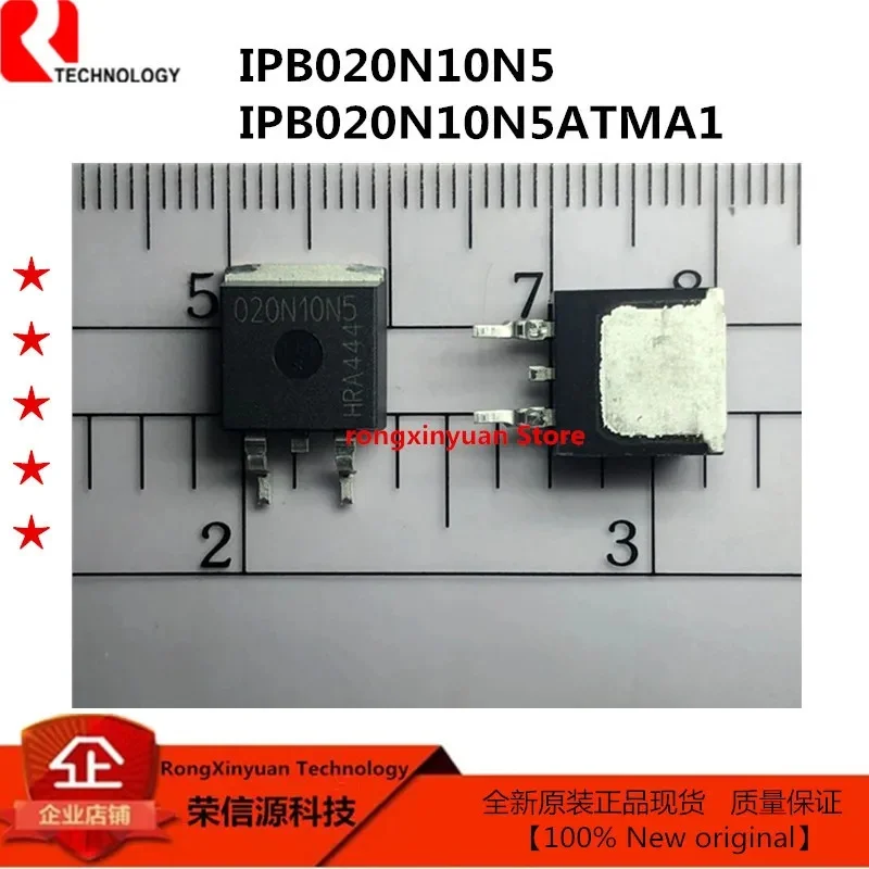 2 pcs/lot IPB020N10N5  IPB020N10N5ATMA1  020N10N5 TO-263 100V/120A N-channel OptiMOSª5 Power-Transistor,100% new original