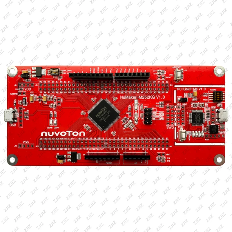 NuMaker-M252KG Development Board ARM Cortex-M23 48MHz 32KB Flash 4KB RAM Low-Power for IoT Embedded