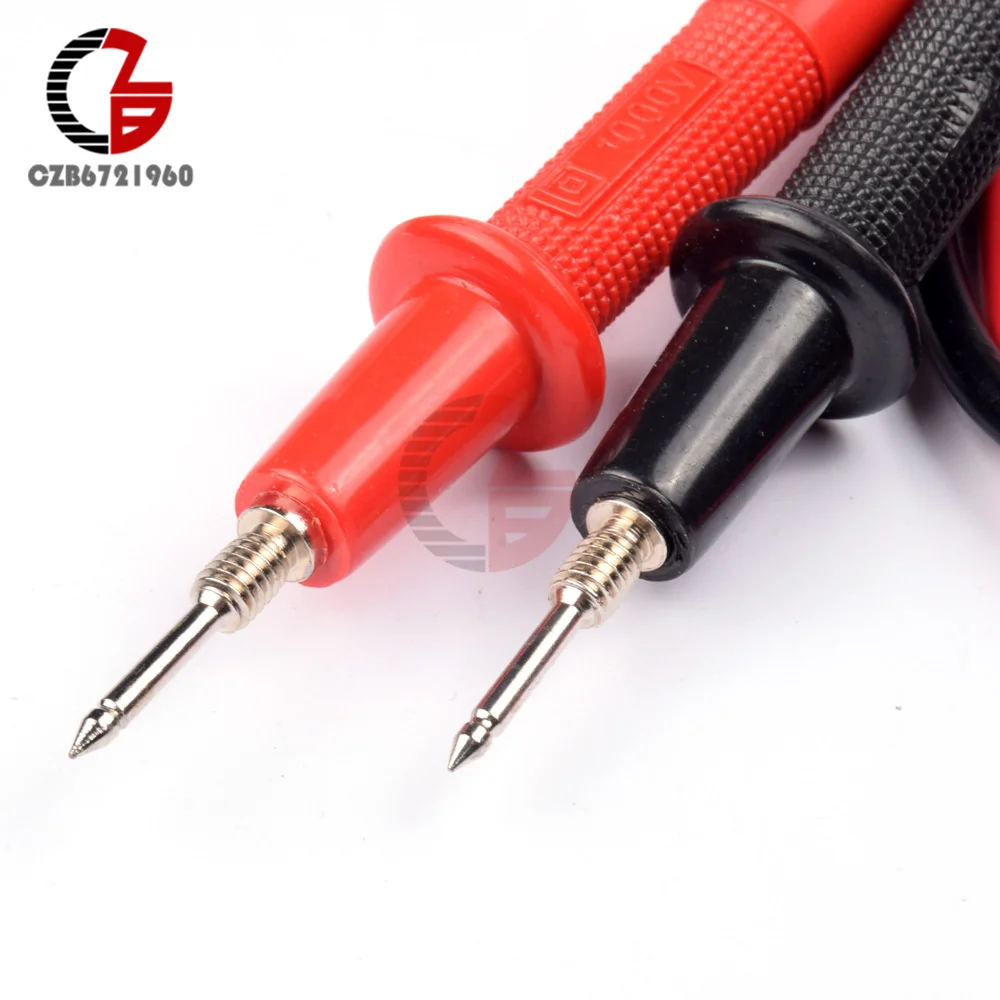 1 Pair 70cm Probe Multimeter Test Lead 1000v 10A Wire Pen Cable For Digital Meter Needle Tip Meter Needles Test