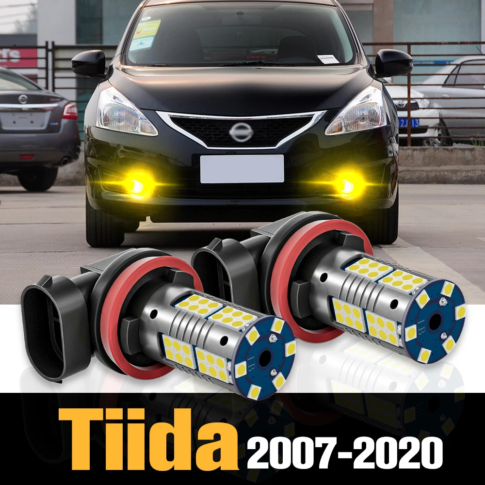 

2pcs Canbus LED Fog Light Lamp Accessories For Nissan Tiida C11 C12 C13 2007-2020 2008 2009 2010 2011 2012 2013 2014 2015 2016