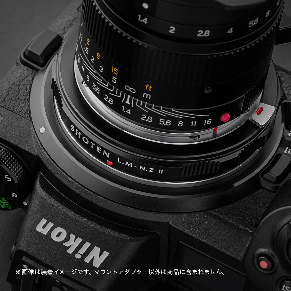 SHOTEN LM to NZ II Lens Adapter Leica M VM ZM to Nikon Z Zf Zfc Z30 Z5 Z50 Z6 Z7 Z6II Z7II Z8 Z9 Camera