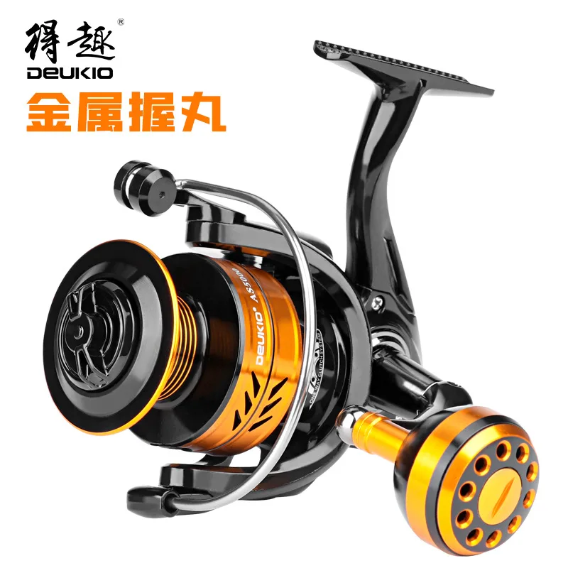 As2000 Spinning Fishing Reel With Metal Grip Long Casting For Sea Rod Lure Fishing Freshwater Saltwater Ice Fishing Stream Lure