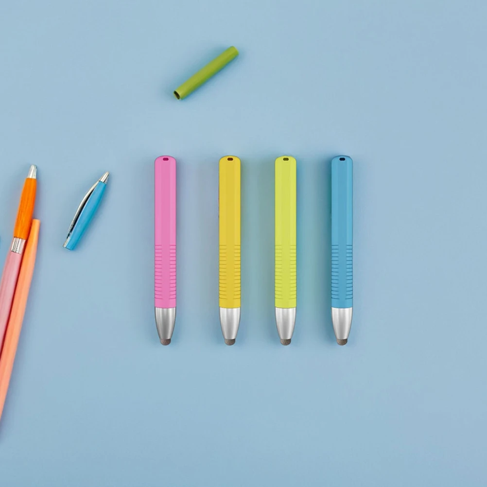 8pcs Universal Stylus Pens Kids Capacitive Touch Screen Learning Machine Pen For Tablets Phones Child Friendly Comfortable Grip