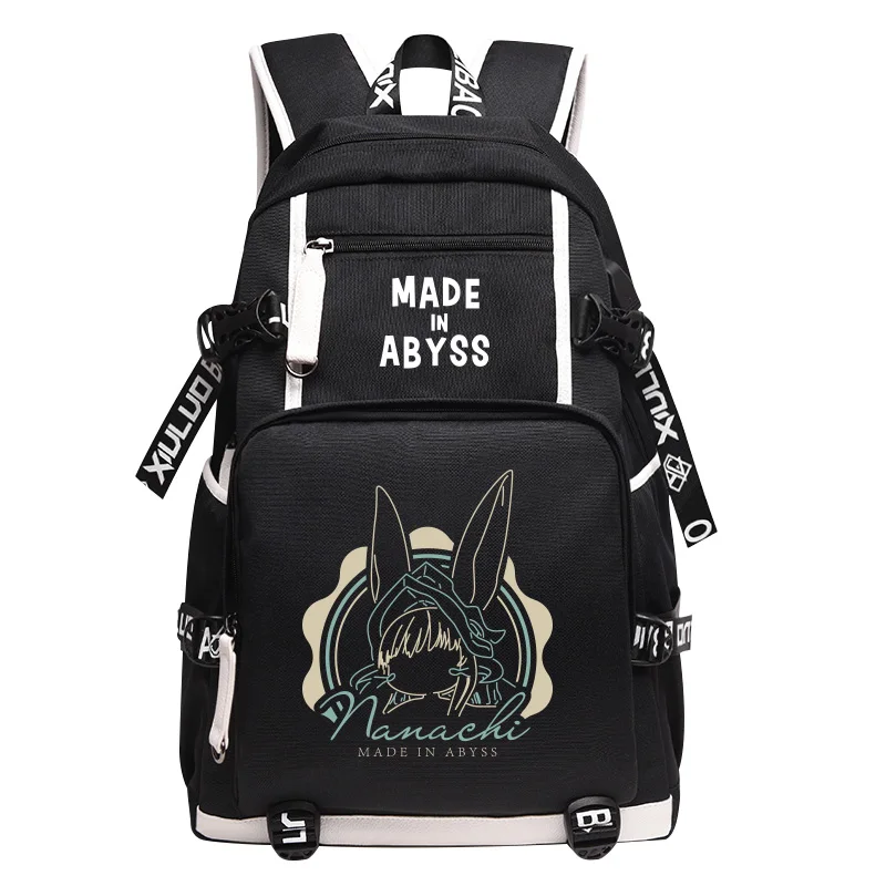 Anime Backpack Made In Abyss Nanachi Backpacks School Bags Bookbag Men Women Laptop Shoulder Bags