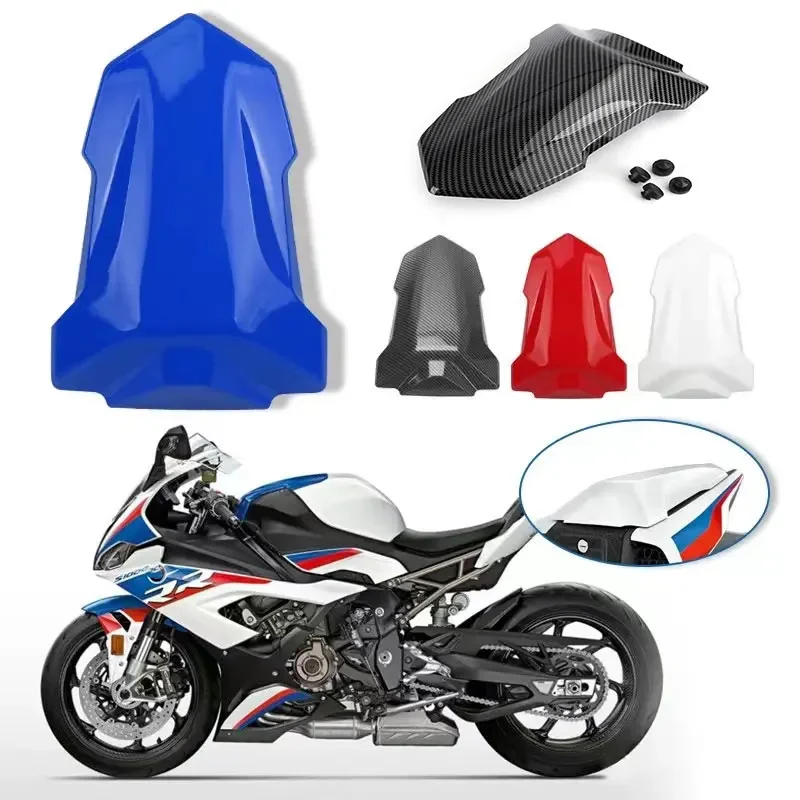 

Motorcycle Rear Passenger Seat Cowl Pillion Solo Fairing Tail Cover For BMW S1000RR S1000R 2019 2020 2021 2022 S1000 RR Carbon