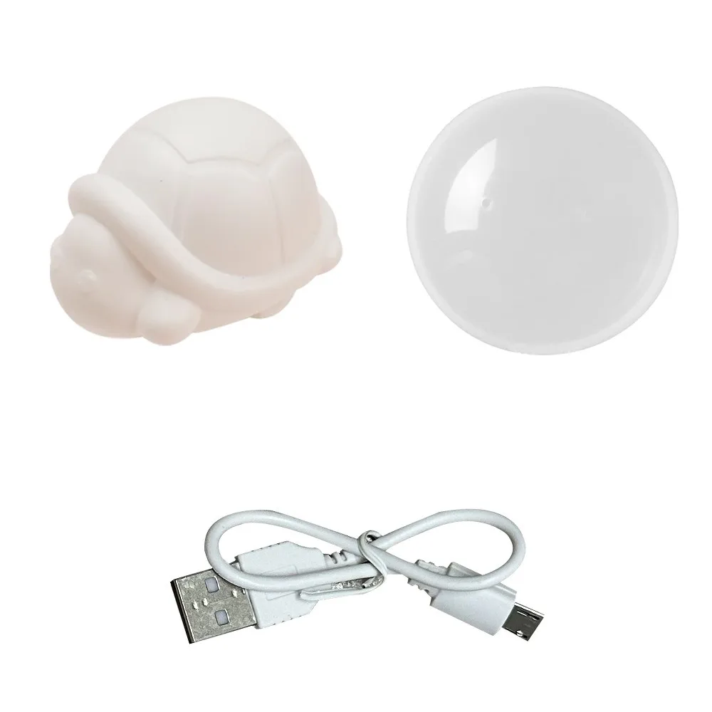 Boule à bulles d'éclairage de dessin animé, boule de saut lumineuse Montessori en forme d'animal mignon, capteur tactile, veilleuse pour tout-petits