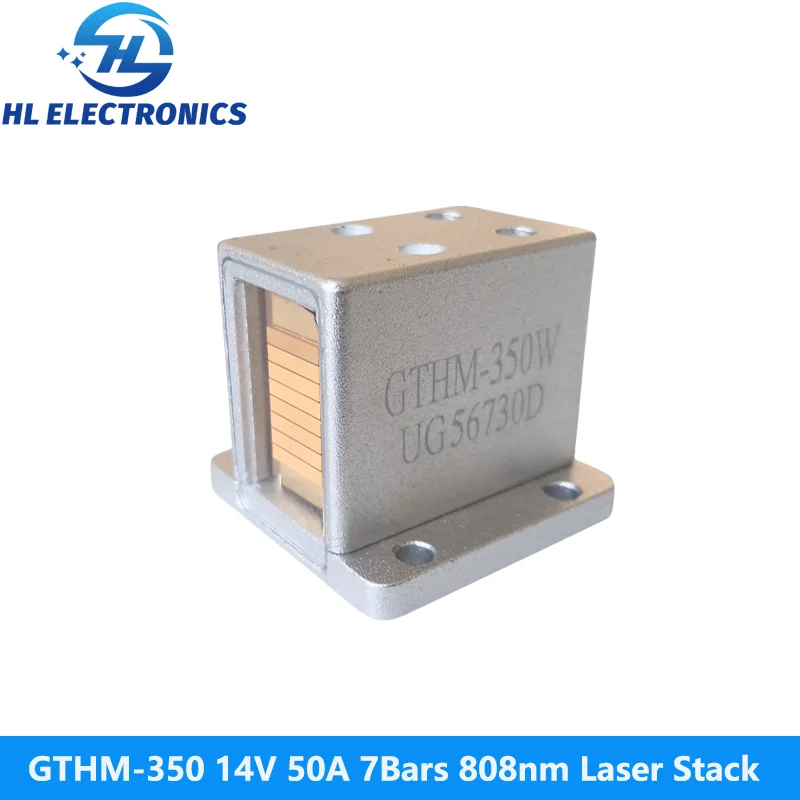 GTHM-350 Grey 14V 50A 7Bars 350W 808nm Laser Stack for Hair Removal Machine