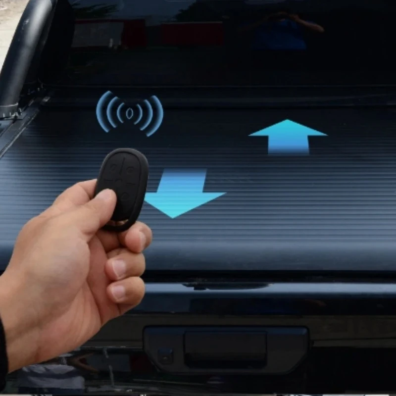 

Customizable Electric Aluminum Alloy Roller Shutter Tonneau Cover Rear Cover Locking Waterproof Function Roll