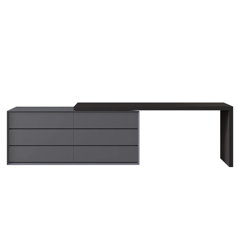 

Dresser chest, integrated bedroom TV cabinet, makeup table desk combination