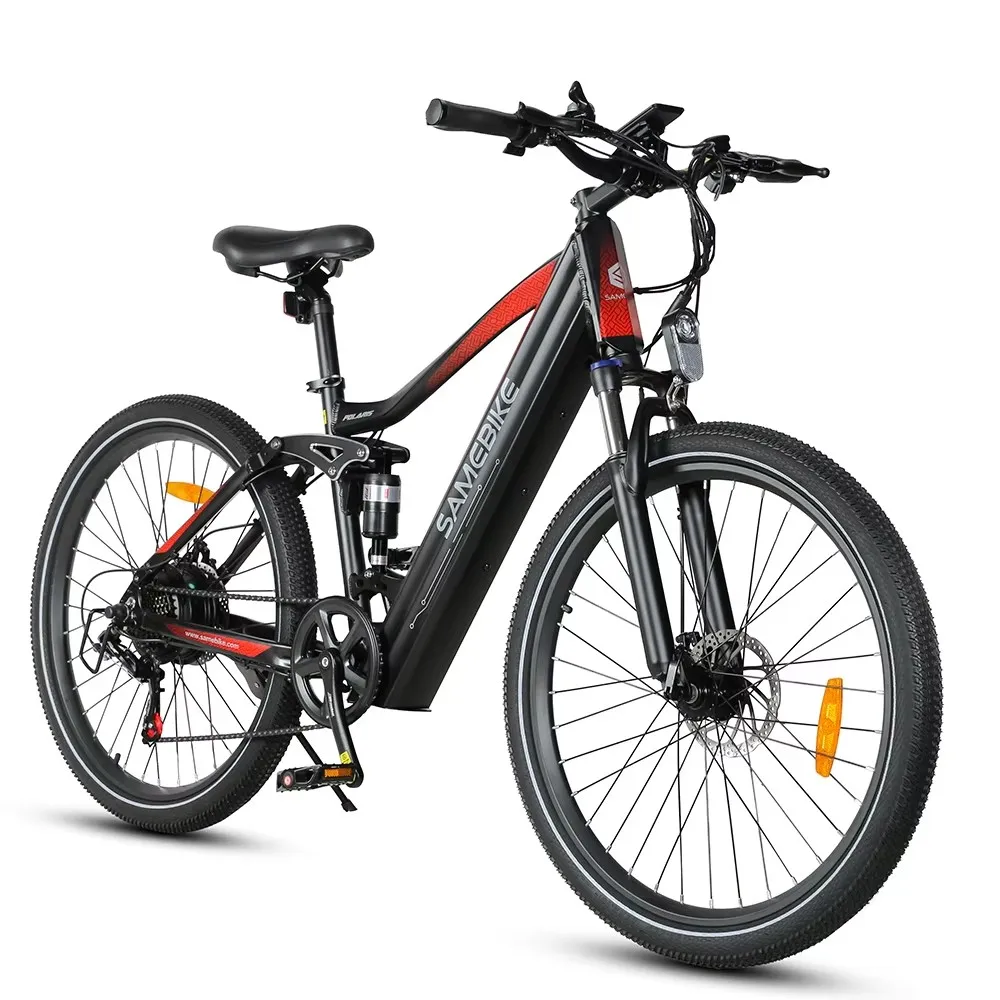 SAMEBIKE XD26-II Elektrische Fiets voor Volwassenen, 26 Inch Mountain e-Bike met 48V 14Ah Batterij