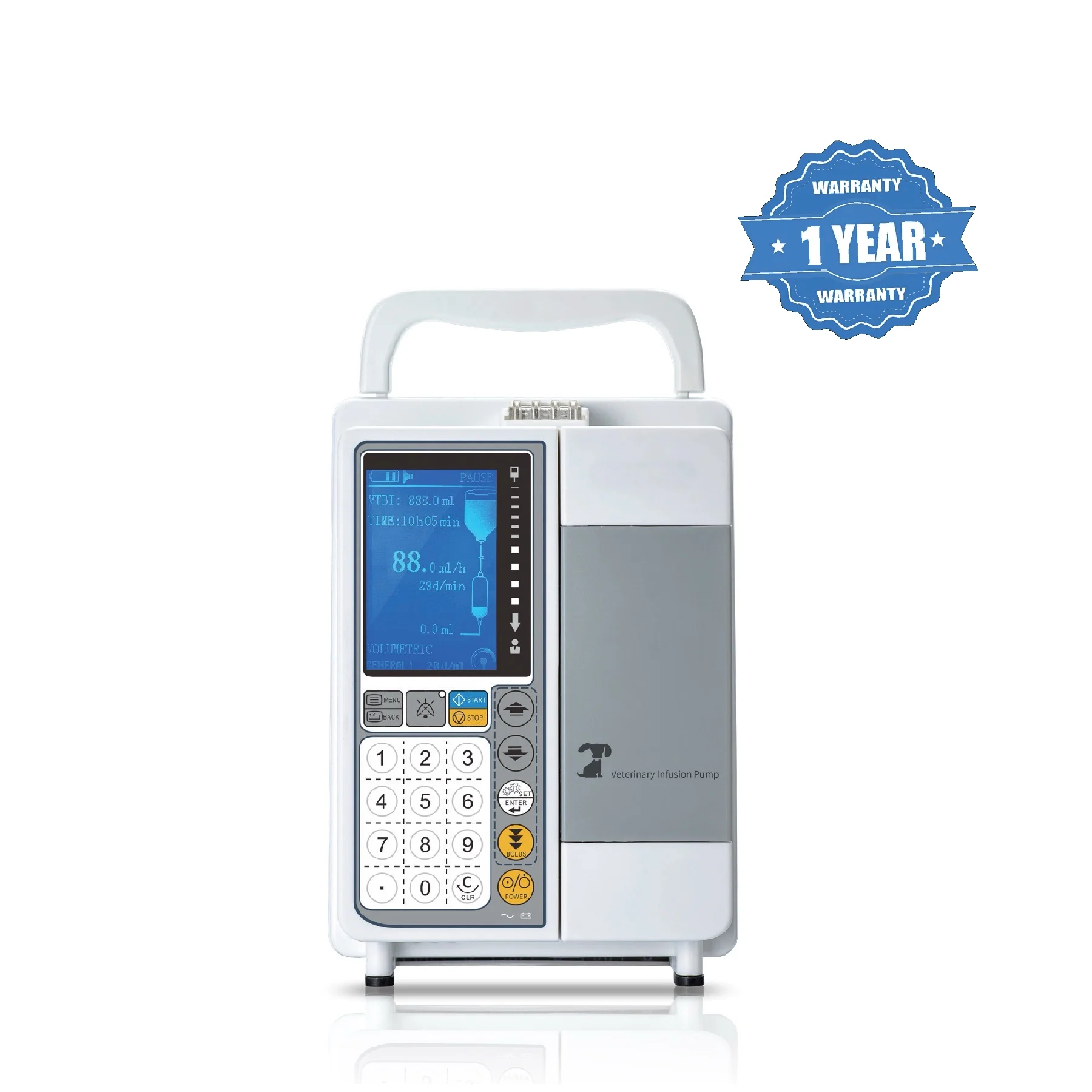 HF-710C Special Infusion Pump for Pets Veterinary Animal Clinic Microfluidic Suitable for Various Scenarios