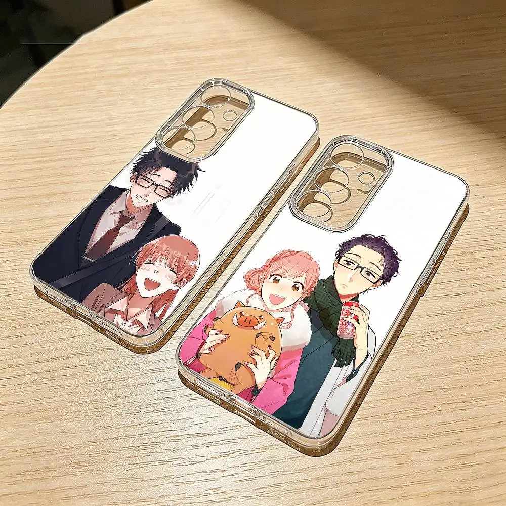 F ascinating N-Narumi and H-Hirotaka  Phone Case For Samsung S25,S24,S21,S22,S23,S30,Ultra,S20,Plus,Fe Transparent Cover
