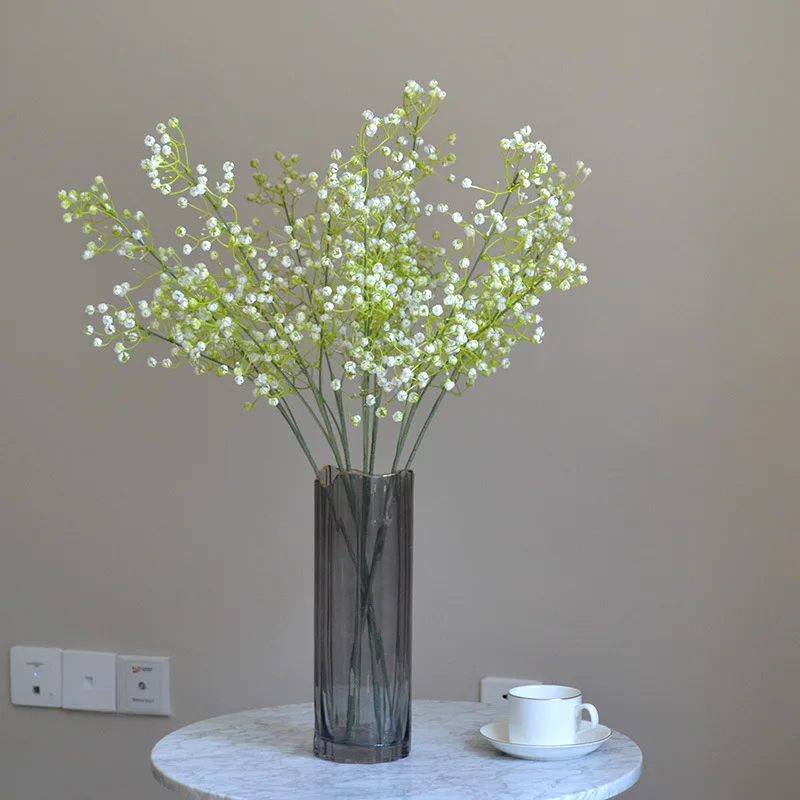 67CM Small Fresh Artificial Flower Home Flower Arrangement Long Branch Starry Sky Forest Series Travel Photography Prop