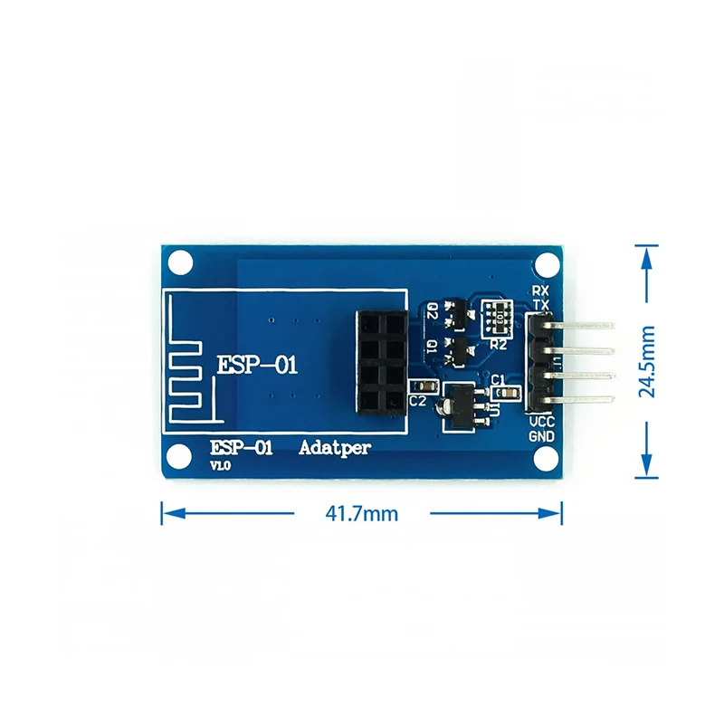 ESP8266 ESP-01 ESP01 Серийный беспроводной WIFI модуль для Arduino приемопередатчик приемник адаптер плата Raspberry Pi For UNO R3 One 3,3 V 5V