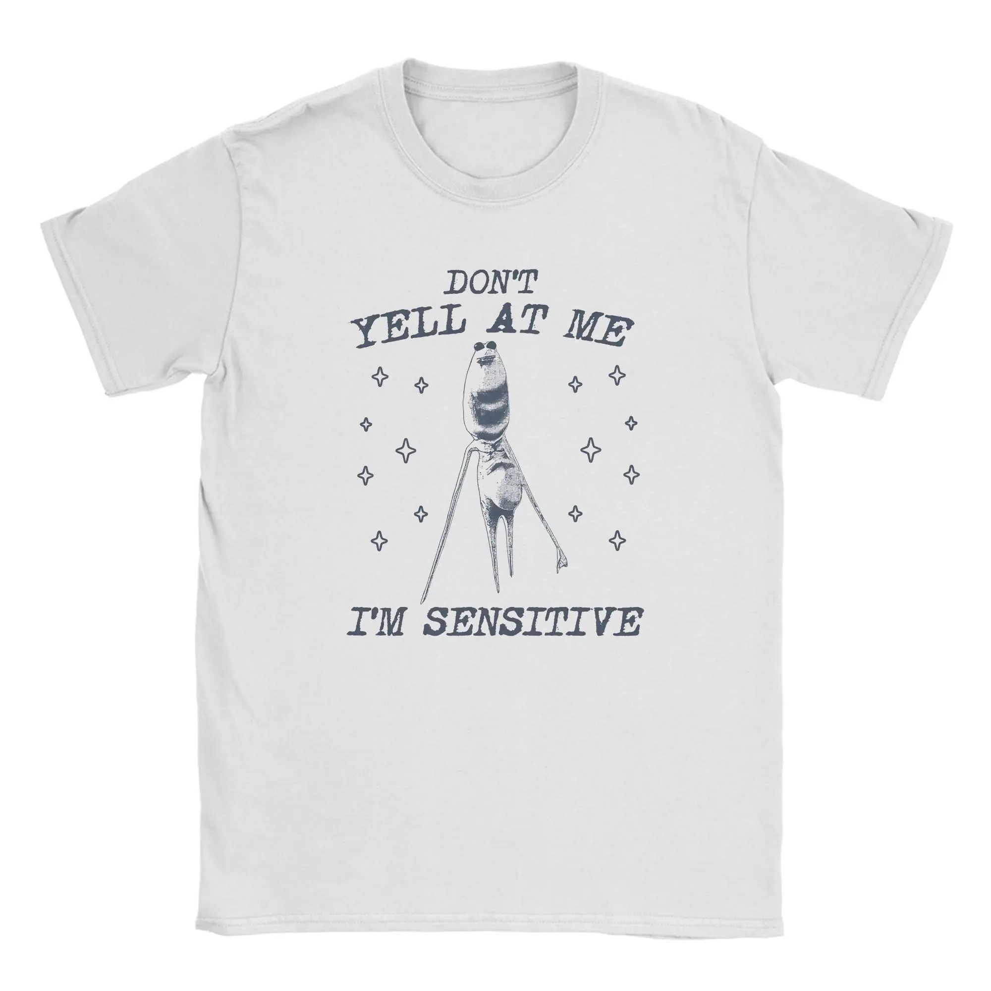 

Marcus The Worm DonXT Yell At Me I Am Sensitive, Unisex Meme T Shirt, Funny Vr Chat Memes Men T Shirts Unique Tees Clothes