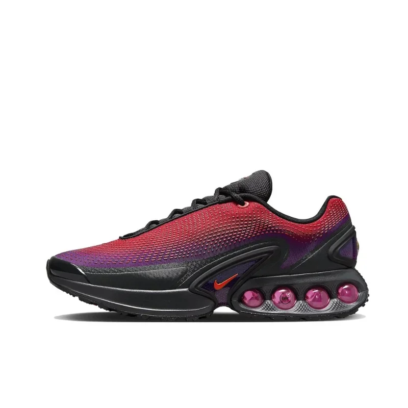 Nike Air Max Dn Low Men's and Women's Fashion Trend Casual Shoes Cushioning Sneakers High Gloss Purple