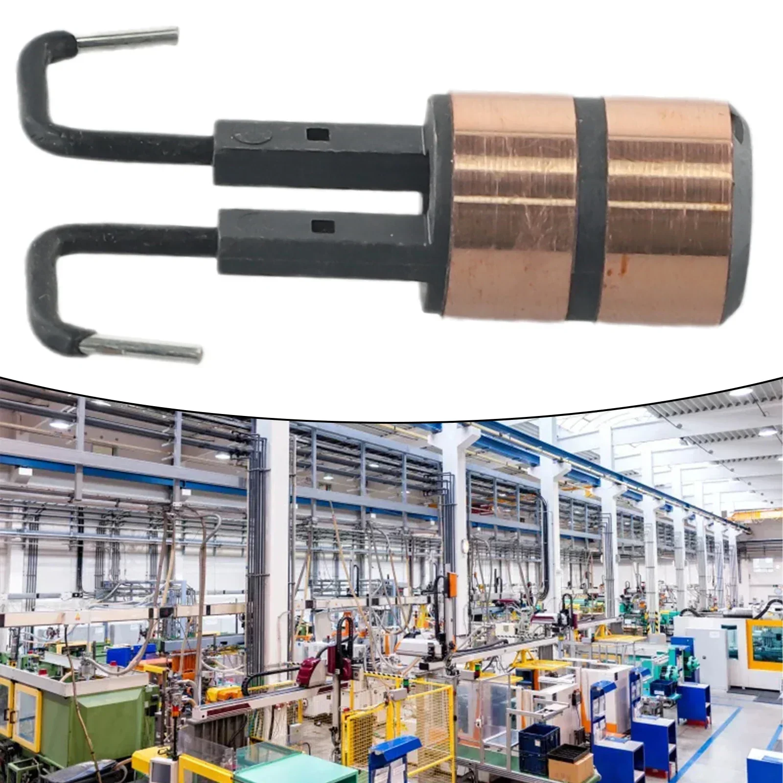 Power Generator Collector Copper Head Slip Ring Copper Ring Current Collector Car Part Accessories Generator Copper Ring