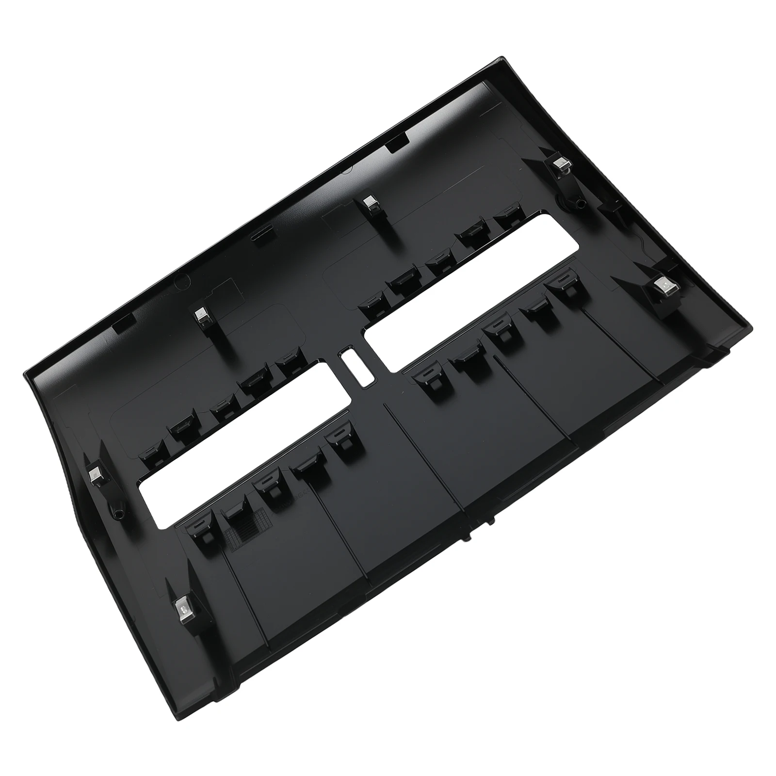 

Накладка на центральную консоль (дефлектор) для Nissan Versa 1.6L/1.8L 07-12, черная, артикул 68414ED50C