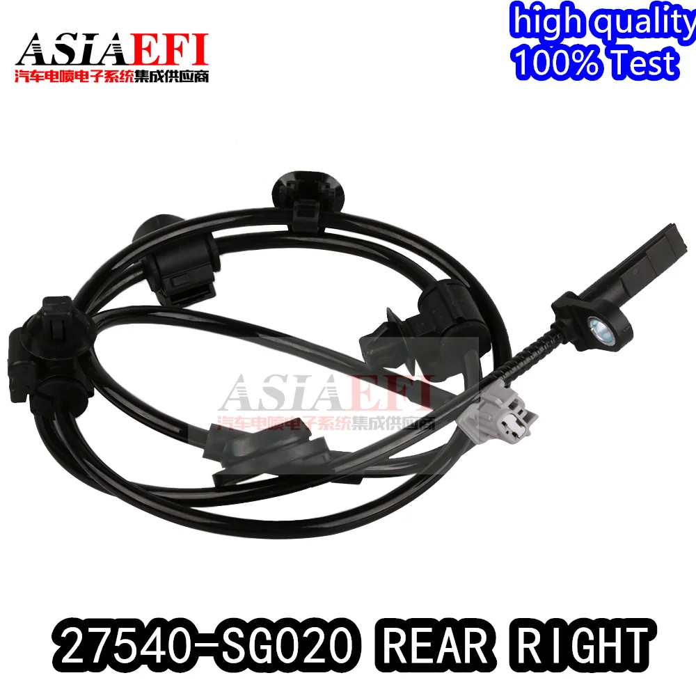 High quality OEM 27540-SG020 27540SG020 REAR RIGHT ABS Sensor Wheel Speed For SUBARU Forester XV 12-