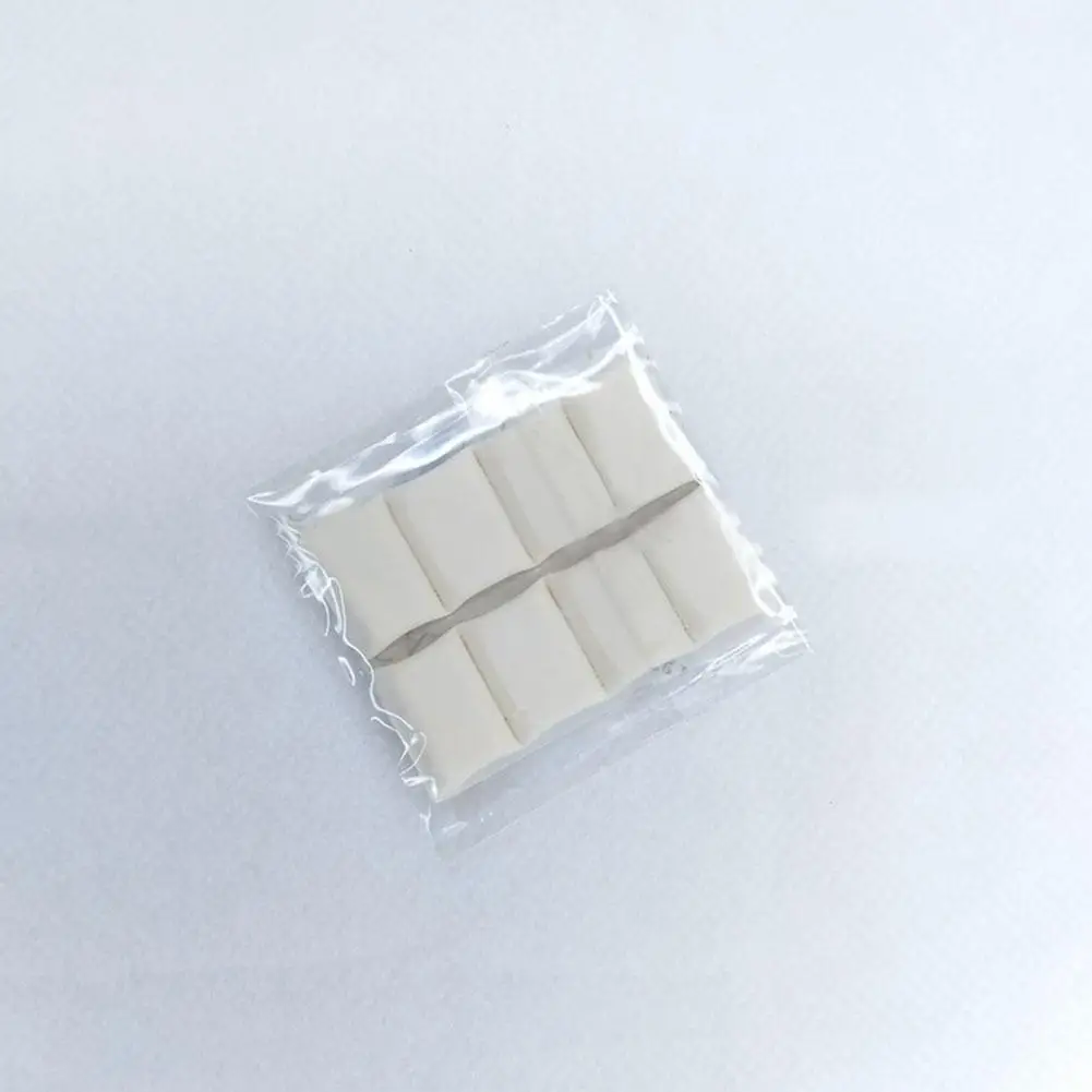 Removível Headphone Limpeza Glue, ferramentas de poeira reutilizáveis, sem fio Bluetooth Art Headset, cola limpa para Airpods Pro Case, 8pcs