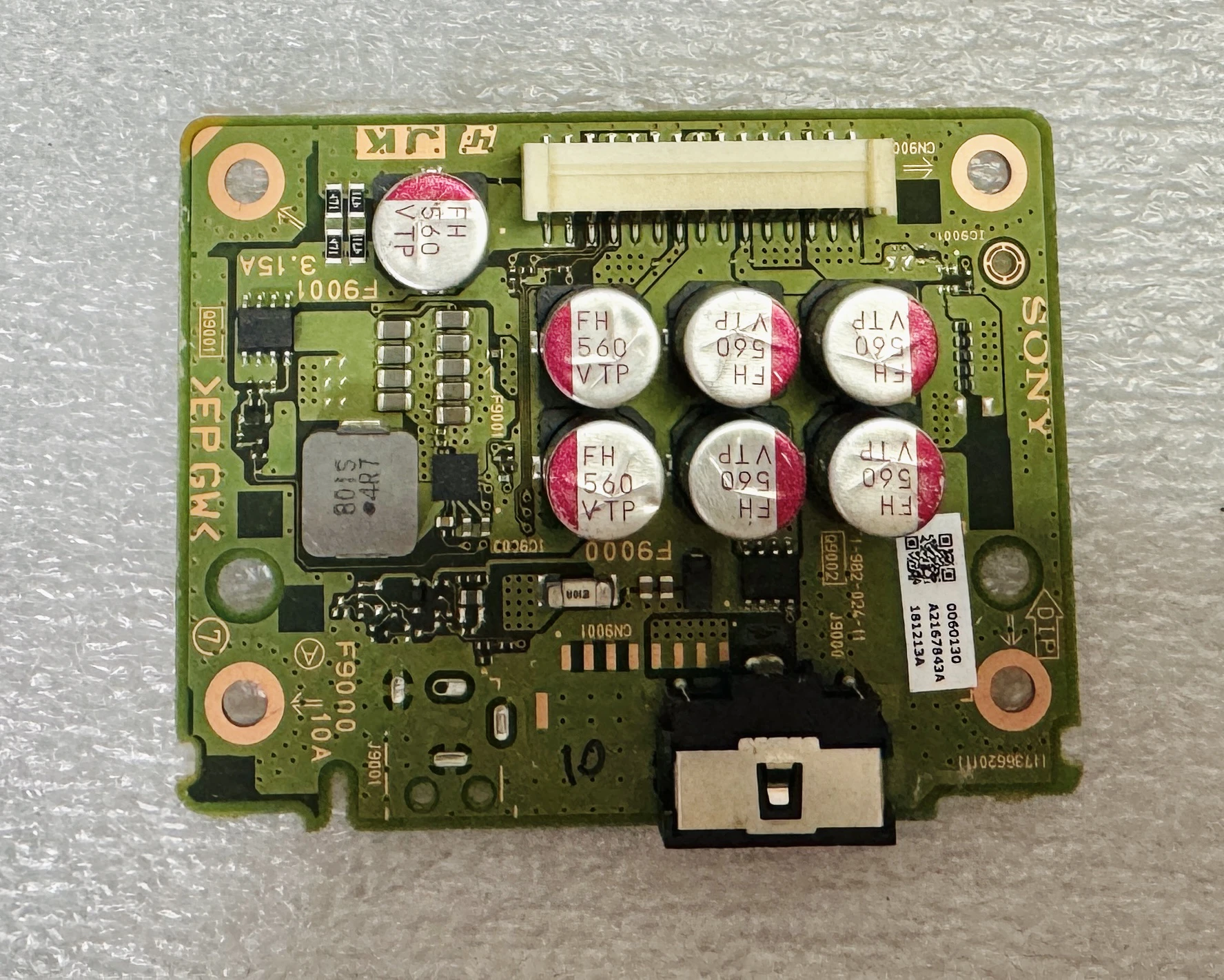 

High quality original Sony KD-65X9000E auxiliary power board, constant current board 1-982-024-11