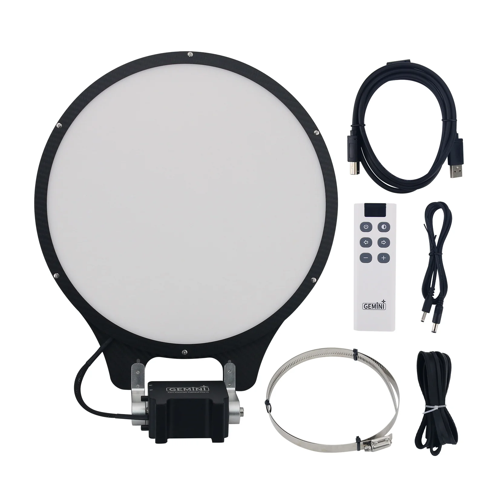 TeSeek Gemini 300mm Large Aperture Astronomical Electric Flat Panel ASCOM Driving Carbon Fiber Electric Lens Cover