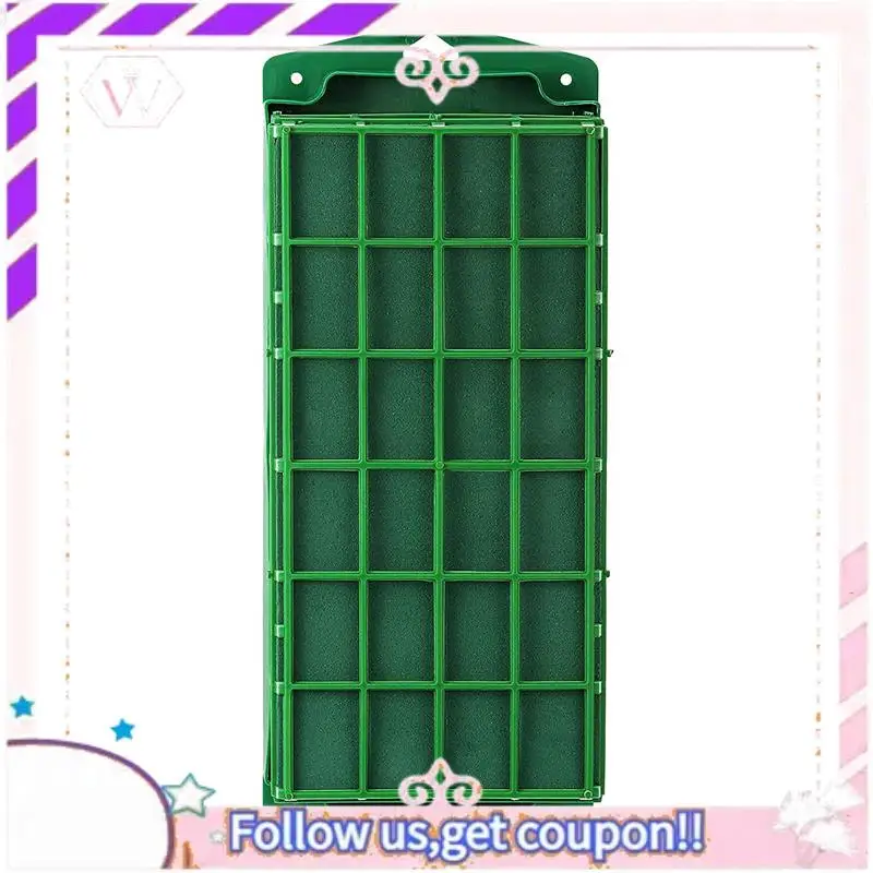 Y74A-2 قطعة حامل زهور قفص رغوة الأزهار مع رغوة الأزهار لقفص الزهور وعاء لترتيب الزهور محور الطاولة #1