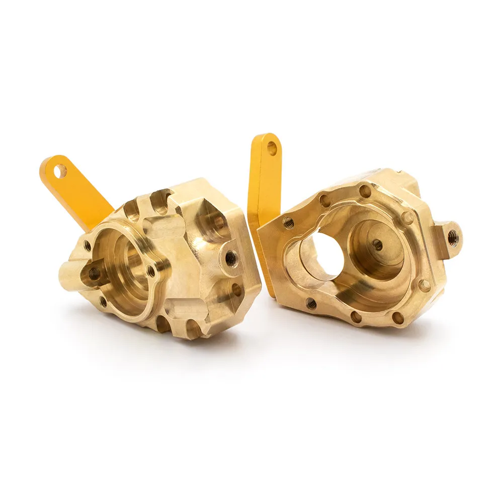 KYX simulation climbing toy frame traxxasTRX-4 TRX6 metal copper steering cup steering weight block