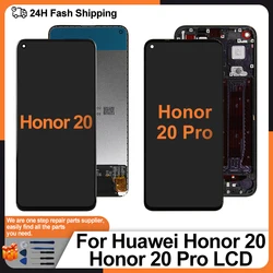 For Honor 20 Display YAL-AL10 LCD For Honor 20 Pro LCD YAL-L21 YAL-AL00 YAL-TL00 Touch Screen Digitizer Replacement Parts